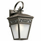 Kichler 49613OZ Park Row 1 Light 20 inch Olde Bronze Outdoor Wall Lantern