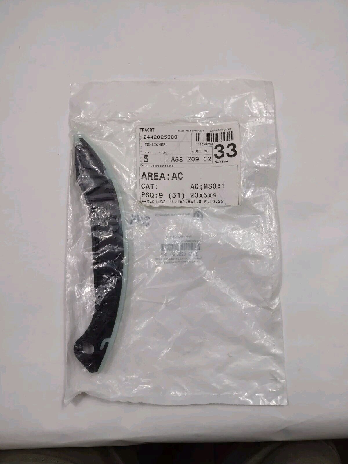 Genuine OEM Mopar Dodge Journey Timing Chain Tensioner Arm 2007-2020 2442025000