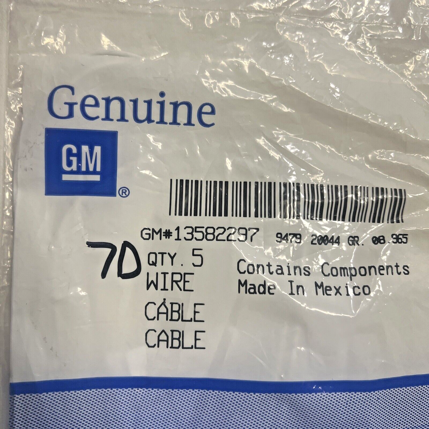 Genuine OEM GM Multi Purpose Wire Connector 13582298