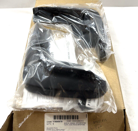 Genuine OEM GM Chevrolet Impala Front Molded Splash Guards Set 06-08 17800978