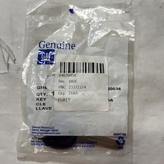 New OEM Genuine GM Door Lock and Ignition Key 23372324