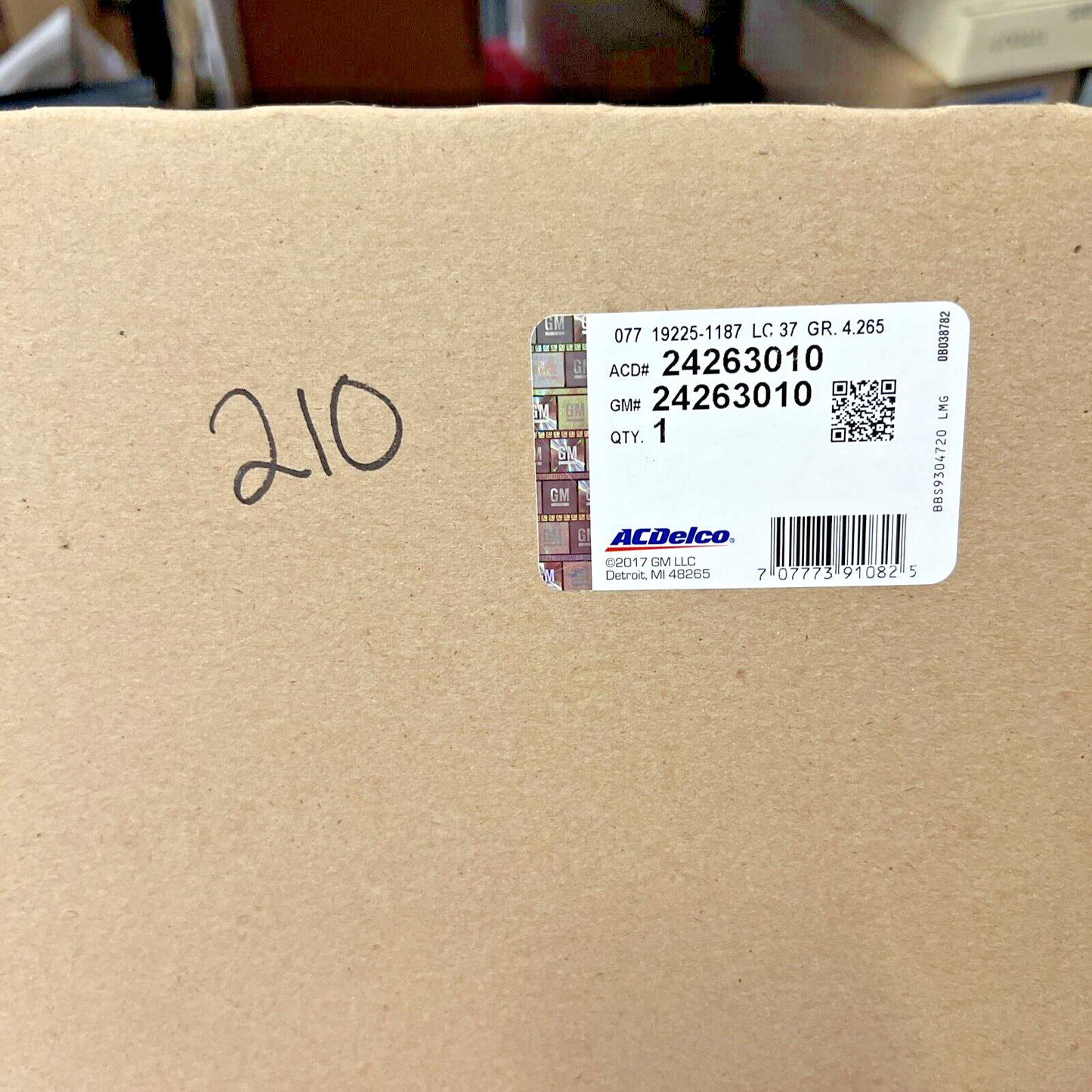 Genuine OEM GM ACDelco Auto Trans Lower Control Valve Body Spacer Plate 24263010