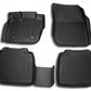 Genuine OEM Ford Tray Style Molded Black Floor Mat Set 4-piece HS7Z5413300DA