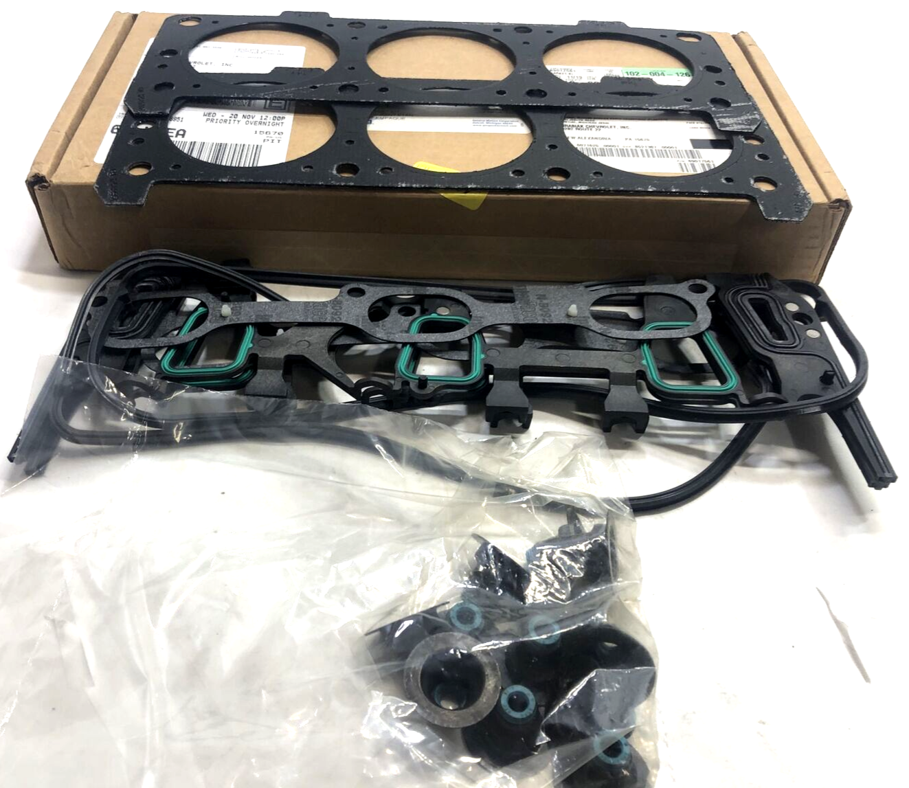New OEM Genuine GM 2004-09 Engine Cylinder Head Gasket Kit & Seals 89017561