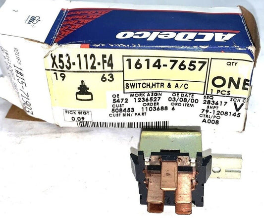 New OEM GM Blower Control Switch 16147657 ( DN4747 Bin DS41)