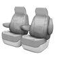 New Grey Front Seat Covers for Jeep Wrangler 1991-1999 Cover King CSC1E2JP7037