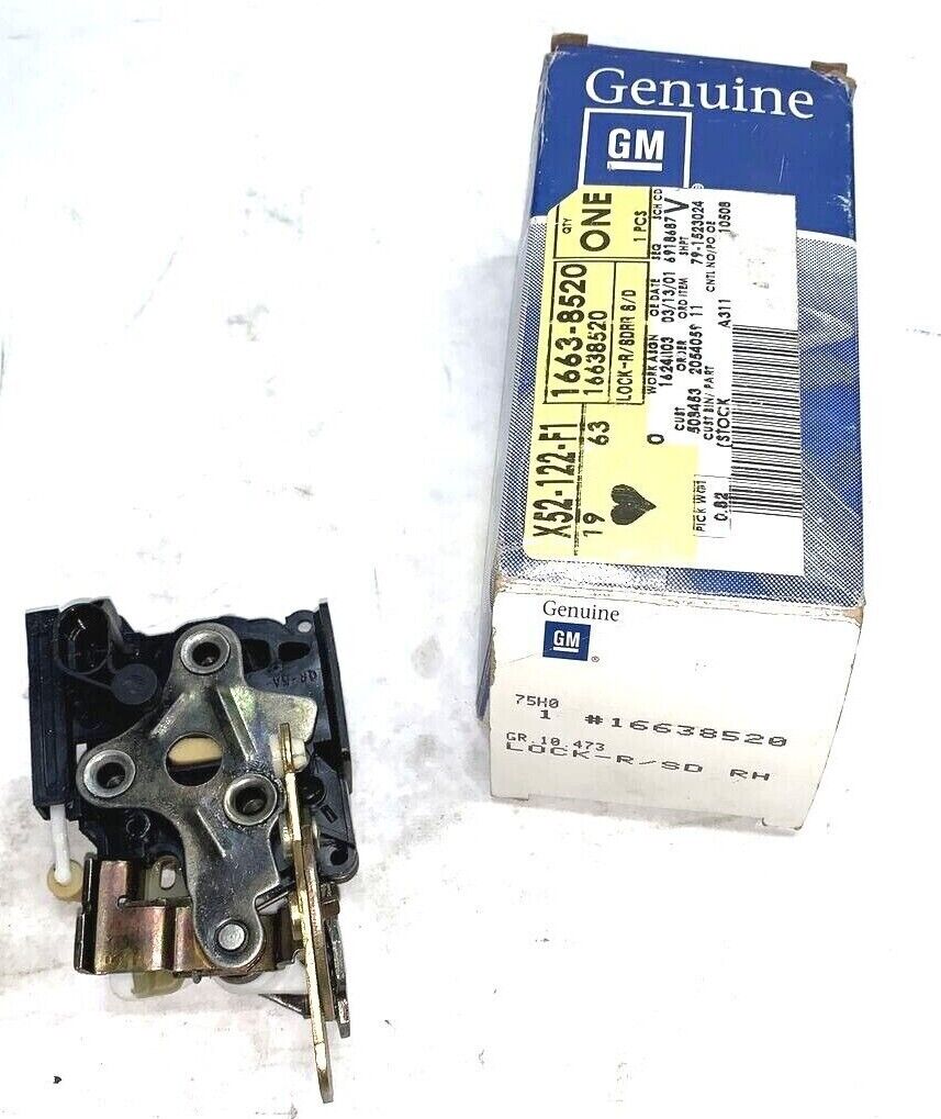 New OEM GM Venture Montana Transport Van Right Sliding Door Latch 16638520