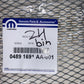 New OEM Mopar Engine Air Filter - 2006-2008 PT Cruiser 4891691AA