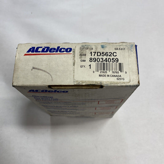 New OEM ACDelco Pad Kit 89034059