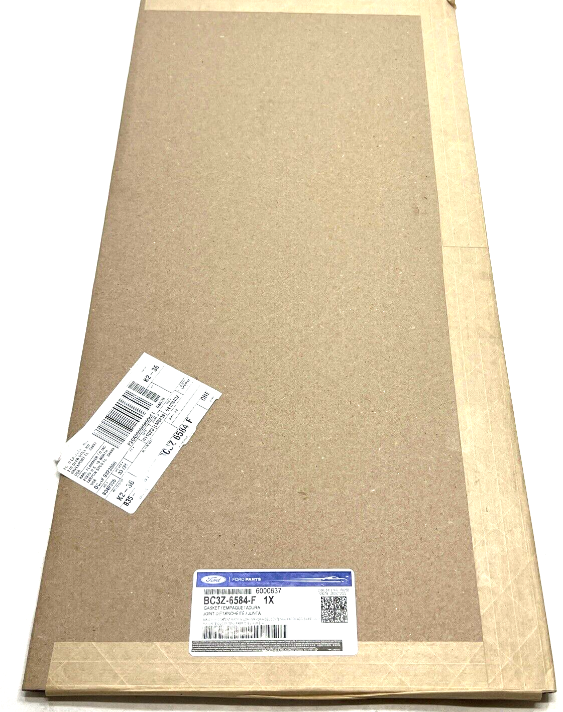 Genuine OEM Ford Valve Rocker Arm Cover Gasket BC3Z6584F