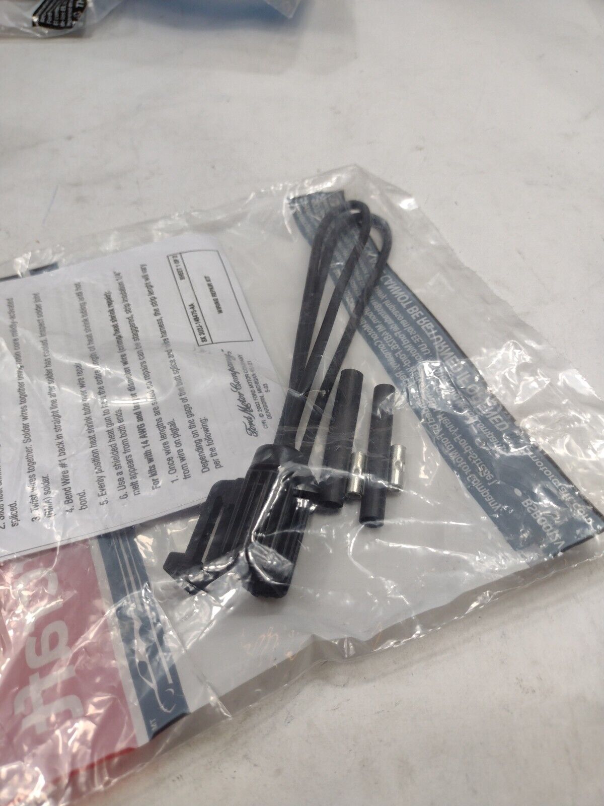 Genuine OEM Ford Wire Assembly Motorcraft WPT861 5U2Z-14S411-VA