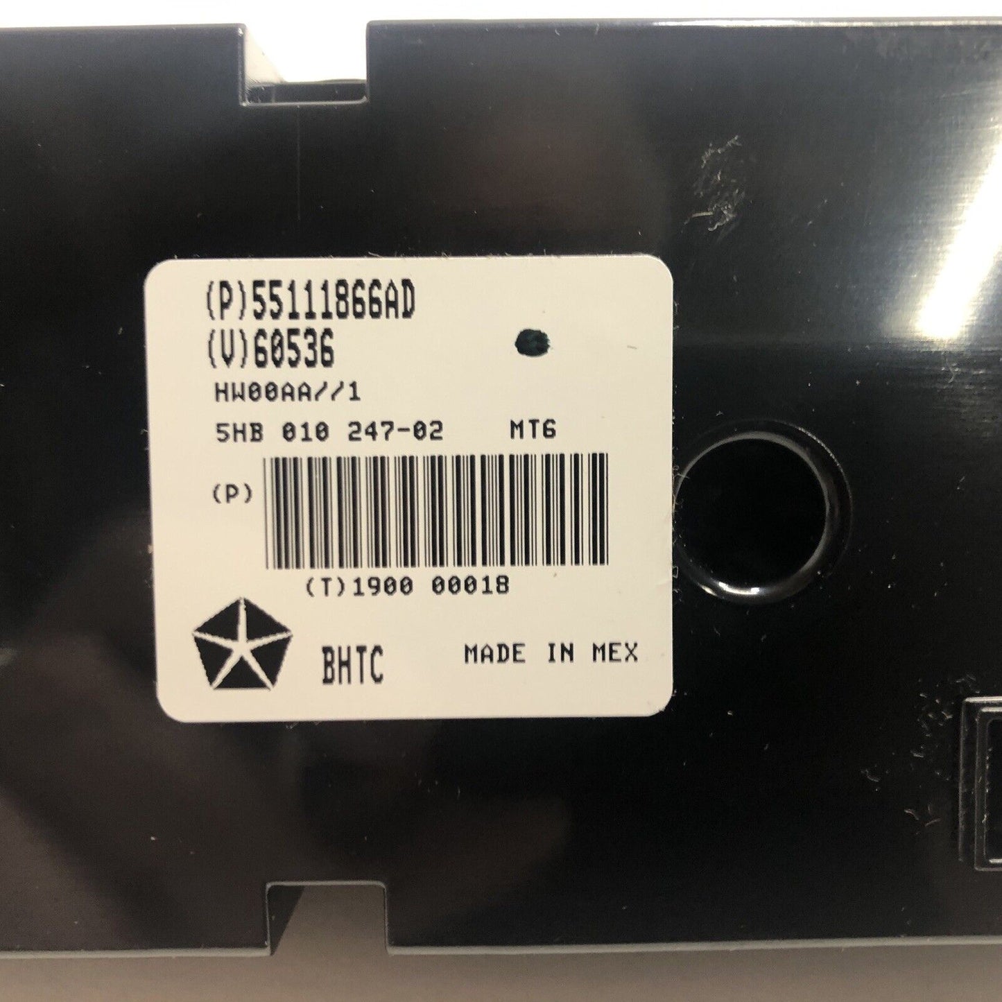 New OEM Mopar Dodge Durango A/C Climate Control Panel 2011-13 55111866AD