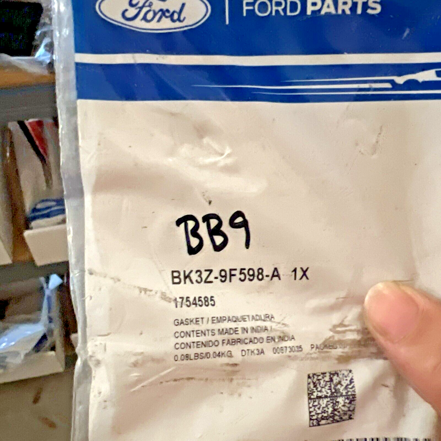 Genuine OEM Ford Transit Timing Chain Cover Front Gasket 2015-2019 BK3Z9F598A