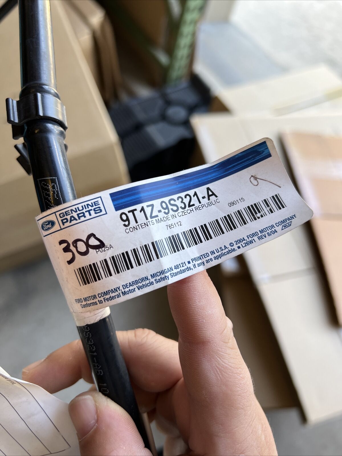 New OEM Ford Transit Connect Return Hose 2010-2013 9T1Z9S321A