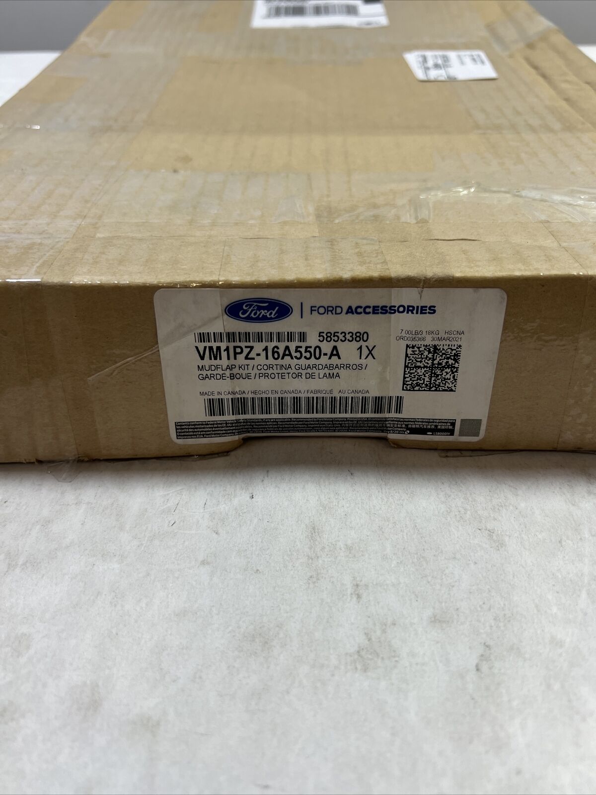 Genuine OEM Ford Bronco Sport FRONT Splash Guards Gatorback 2021-24 VM1PZ16A550A