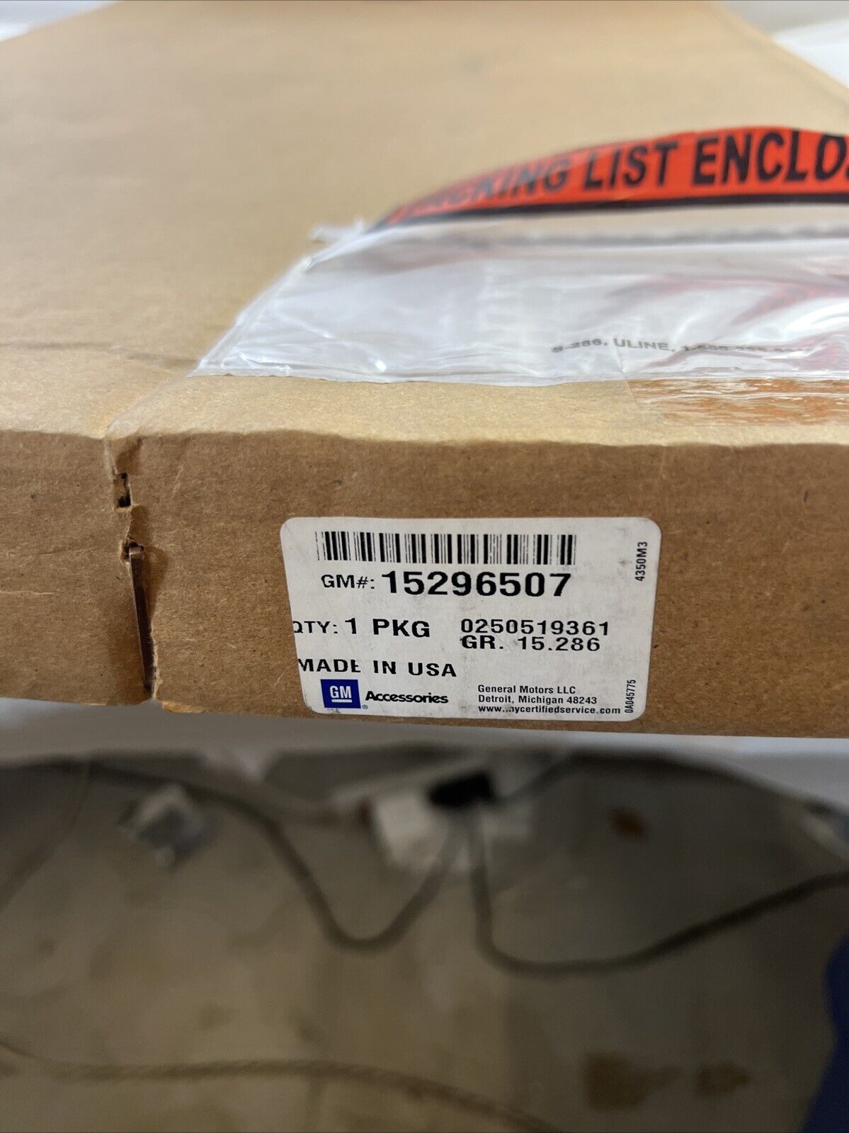 Genuine OEM GM Chevrolet Front & Rear Premium All Weather Floor Mats 15296507