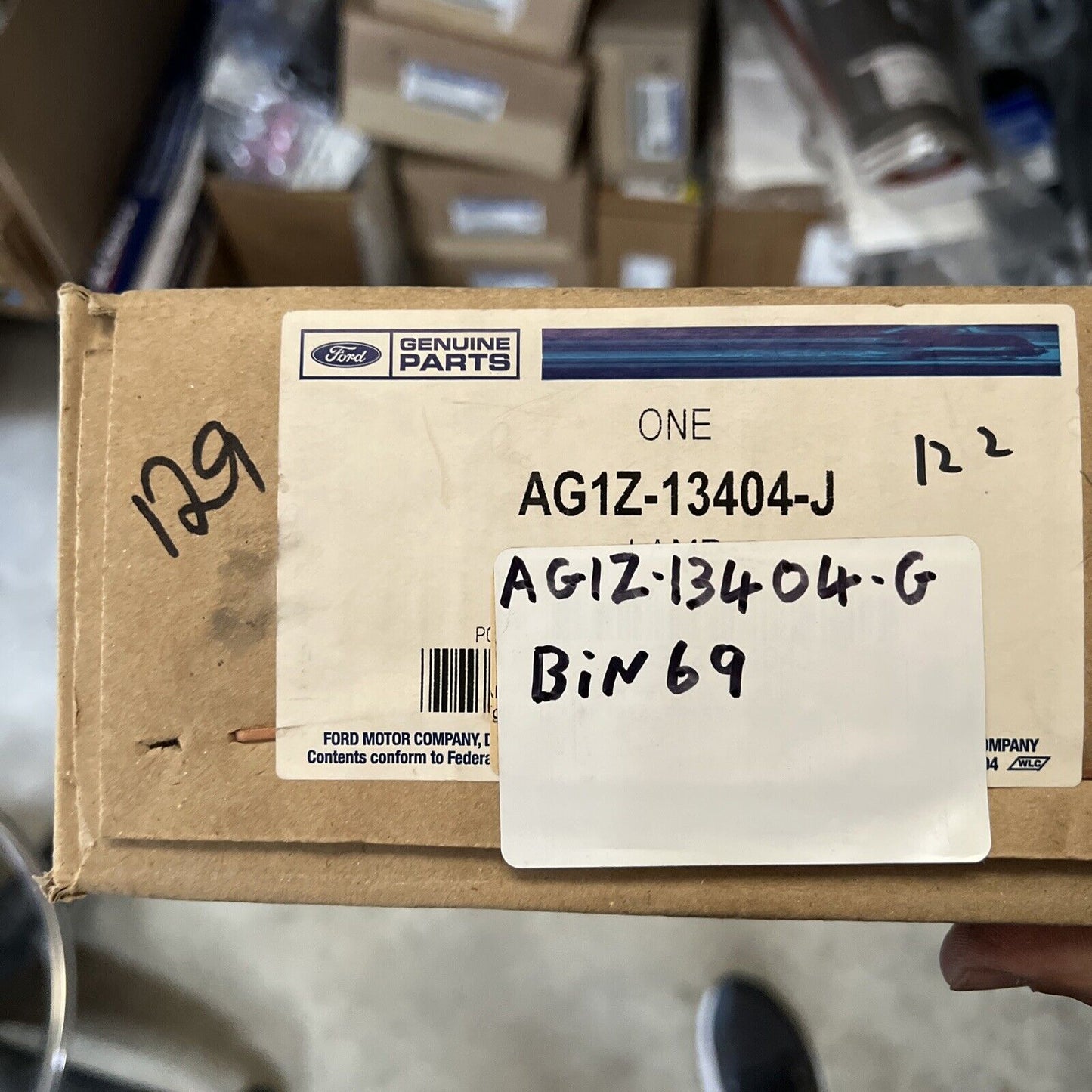 New OEM Genuine Ford Passenger Side Taurus Backup Lamp Light 10-12 AG1Z-13404-J