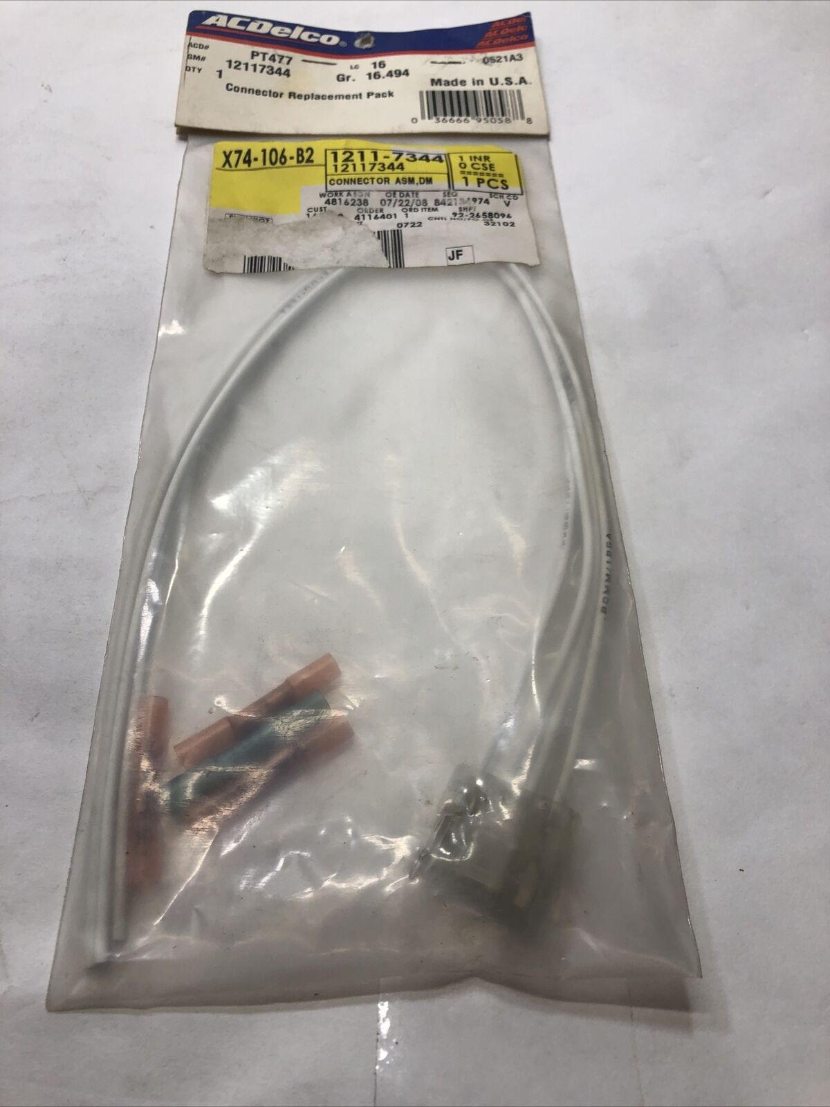 GM CONNECTOR W LEADS 4 WAY F 12117344