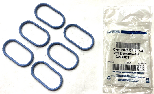 New OEM Ford 6 Pack  INTAKE  GASKETS  PART NUMBER  YF1Z-9H486-AB