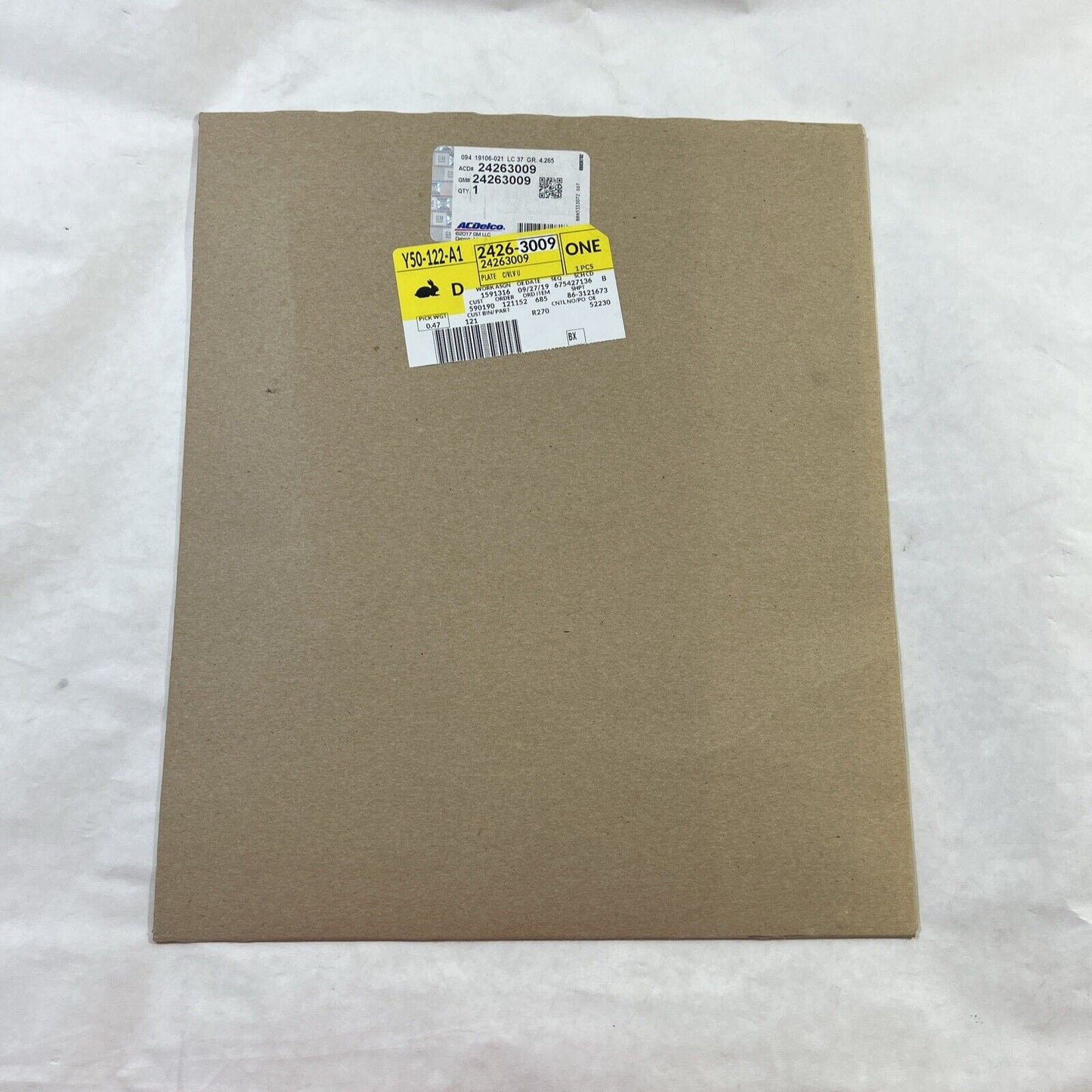 Genuine OEM GM ACDelco Auto Trans Upper Control Valve Body Spacer Plate 24263009