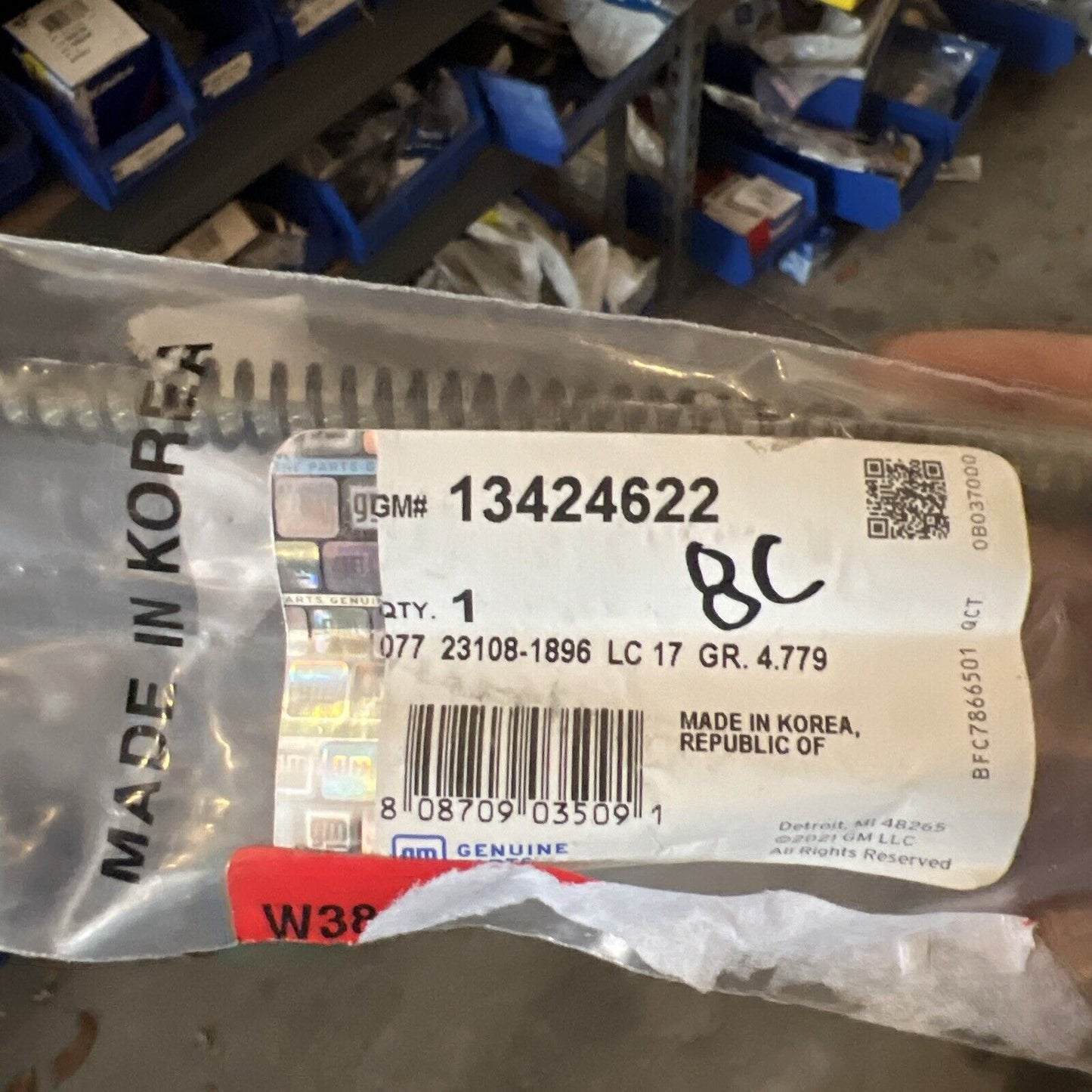 Genuine OEM GM ACDelco Cruze Parking Brake Cable Assembly 2013-2016 13424622