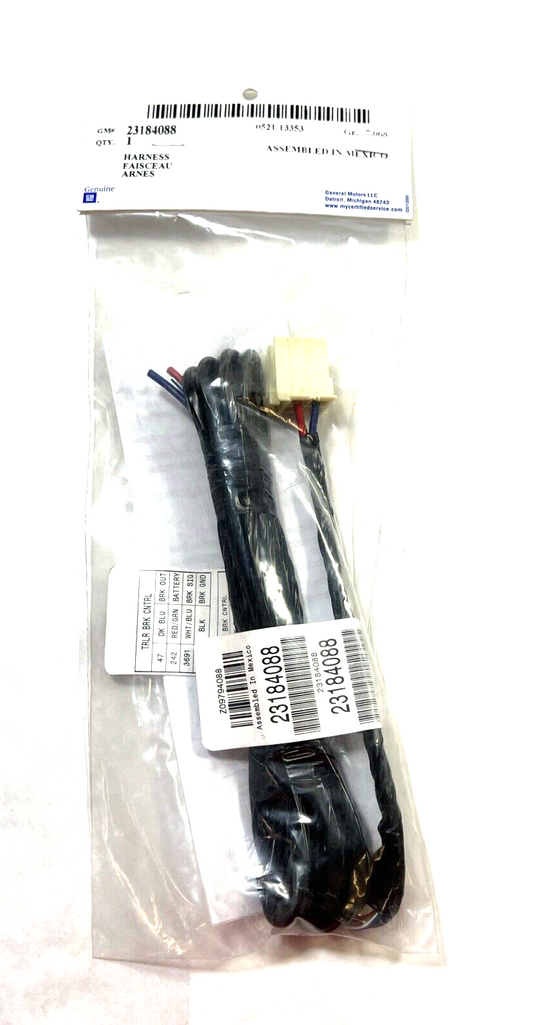 Genuine OEM GM Trailer Wiring Harness Extension 23184088