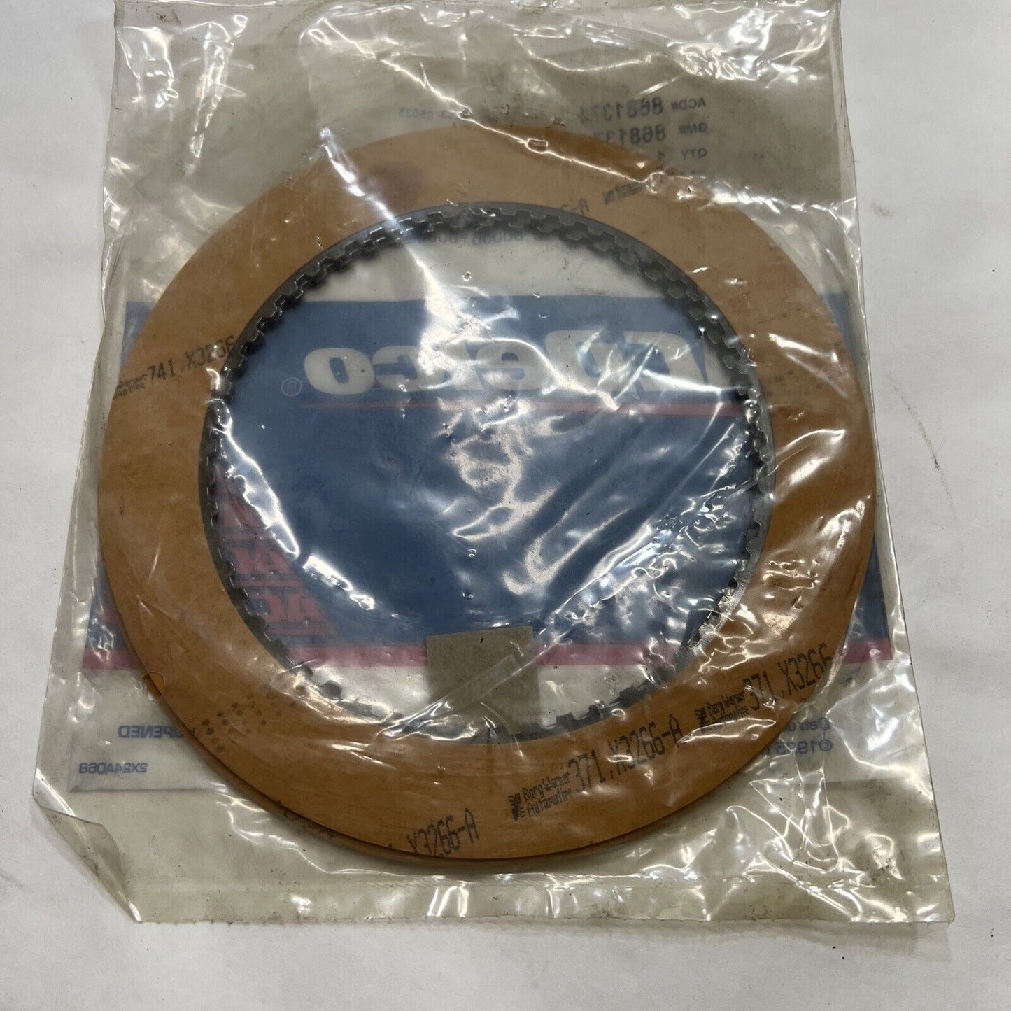 NEW OEM GM ACDelco 2nd Clutch Plate Assembly 1995-2011 - 3 PCS 8681371