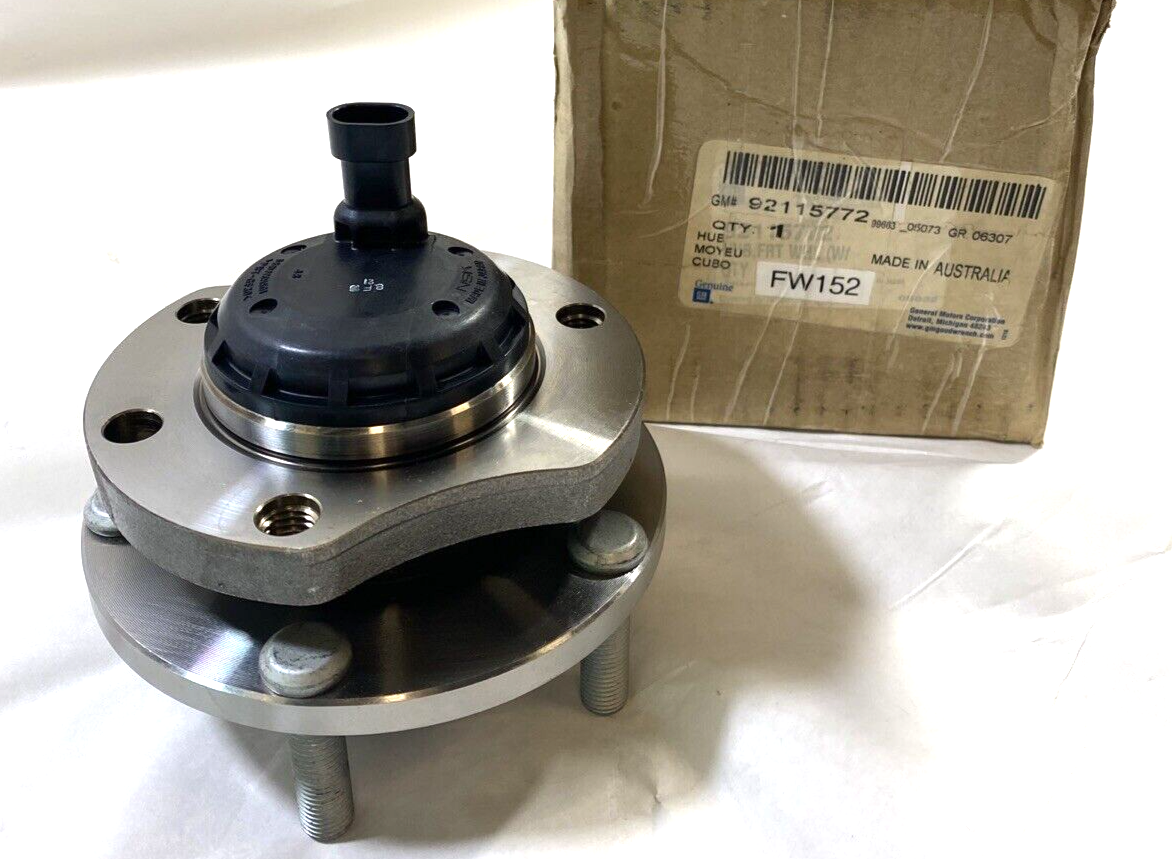Genuine OEM GM Front Left hand Wheel Hub and Bearing Assembly 2004-2006 92115772