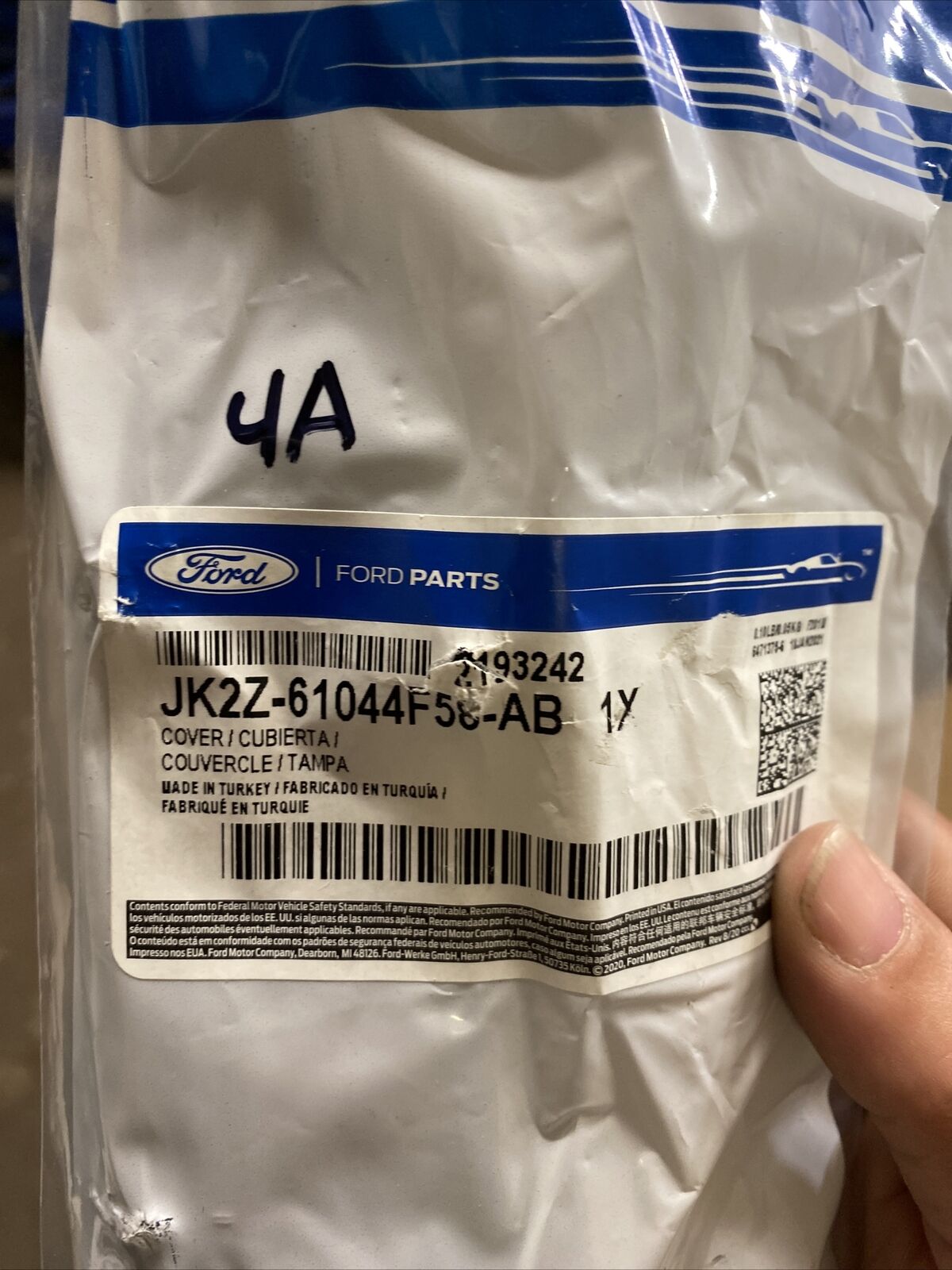 New OEM Ford Transit 2020-2022 Trim Cover JK2Z61044F58AB