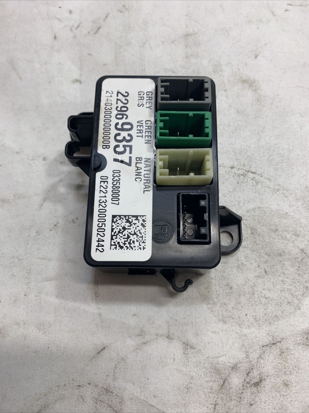 New OEM GM 14-19 Chevy Corvette C7 Steering Wheel Control Module OEM 22969357