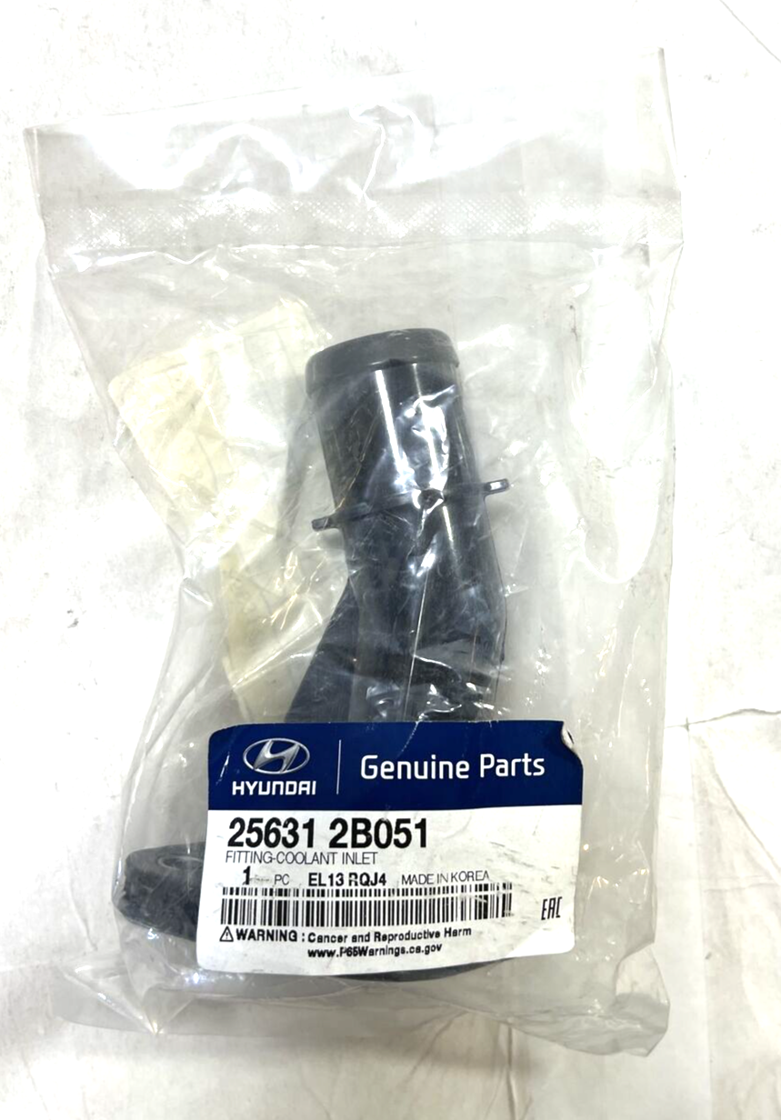 Genuine OEM Hyundai Accent Fitting Coolant Inlet 2011-2017 256312B051
