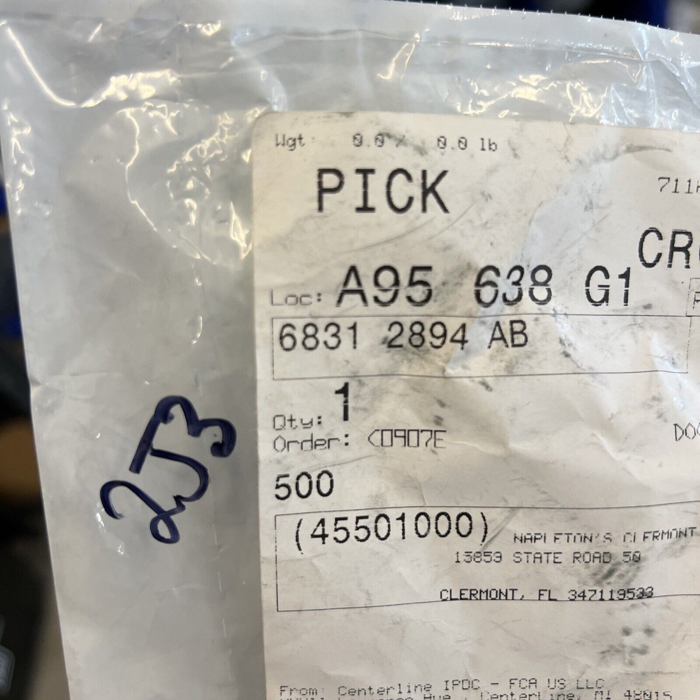 Genuine OEM Mopar Pacifica Glove Box 2017-2019 68312894AB