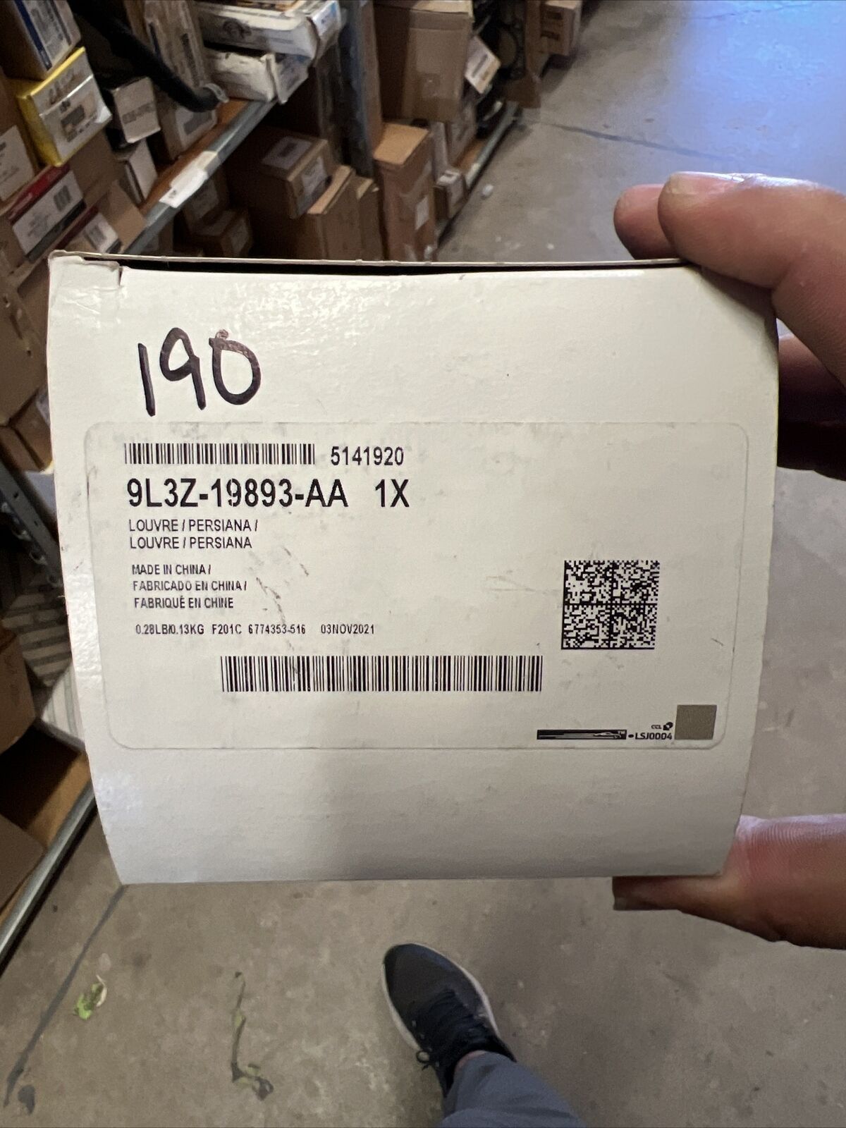 New OEM Genuine Ford F-150 2009-2014 Louver Vent Air Assembly 9L3Z19893AA