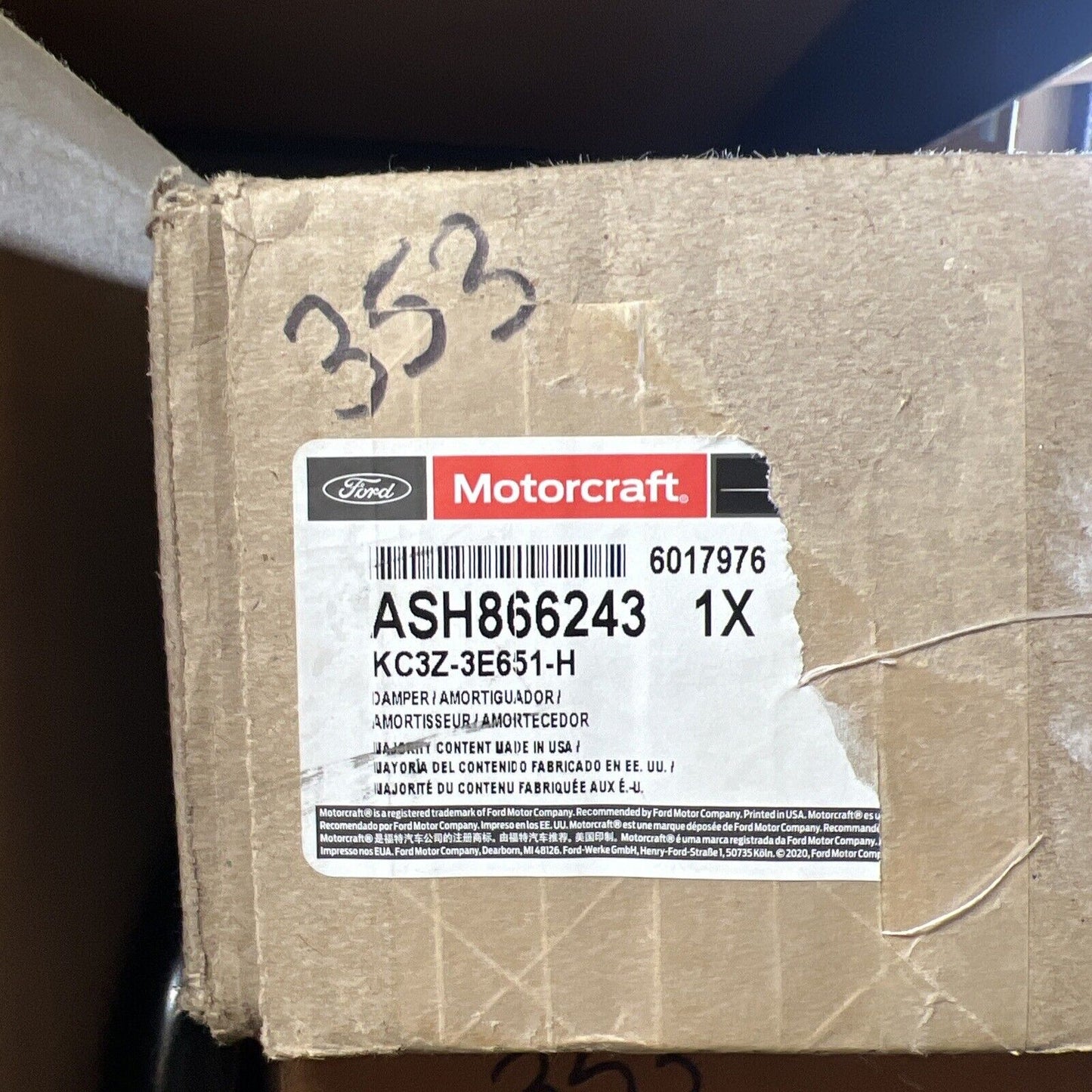 New OEM Genuine Damper Assembly Motorcraft ASH866243