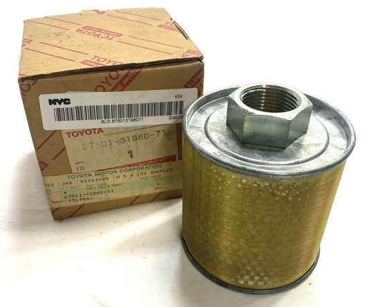 New Genuine Toyota 67501-31960-71 Forklift Filter OEM