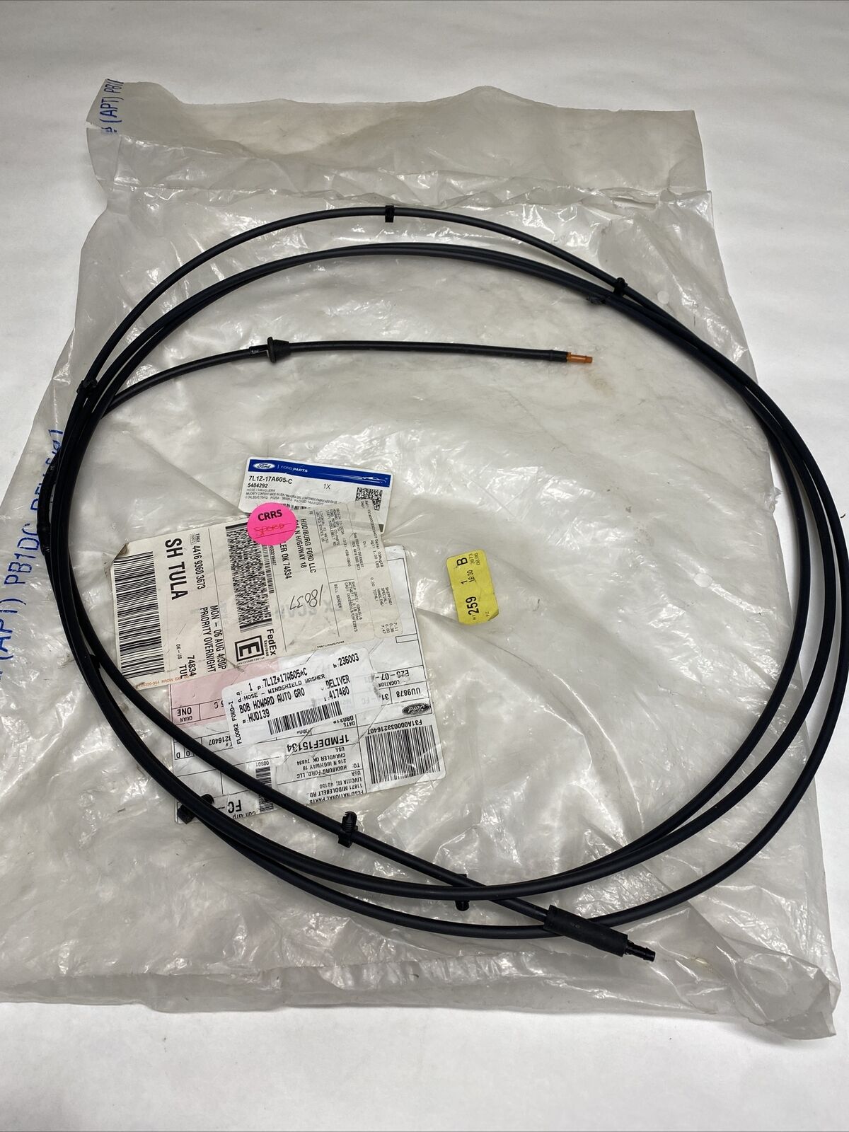 New OEM Ford Expedition Windshield Washer Hose 2007-2017 7L1Z17A605C