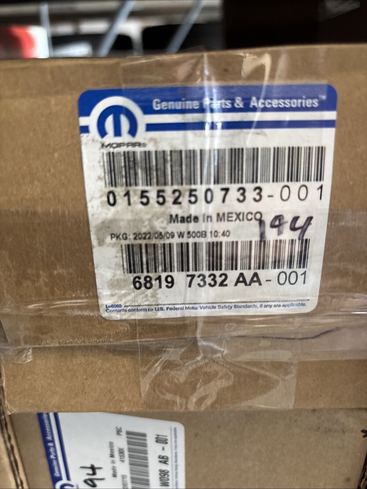 Genuine OEM Mopar Jeep Cherokee Transmission Range Sensor 2014-2019 68197332AA