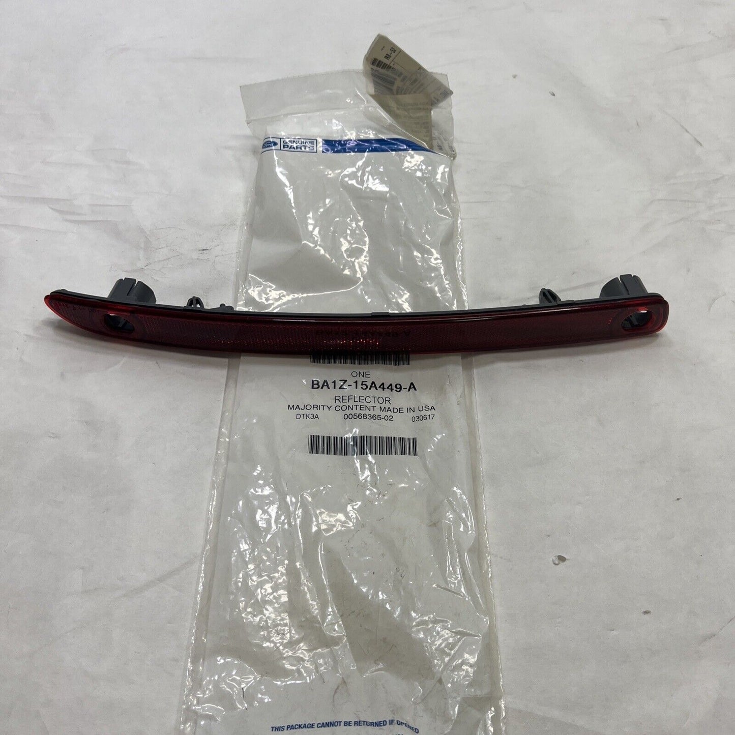 New OEM Genuine Ford MKX 11-15 Left Driver Side Reflector Assembly BA1Z15A449A