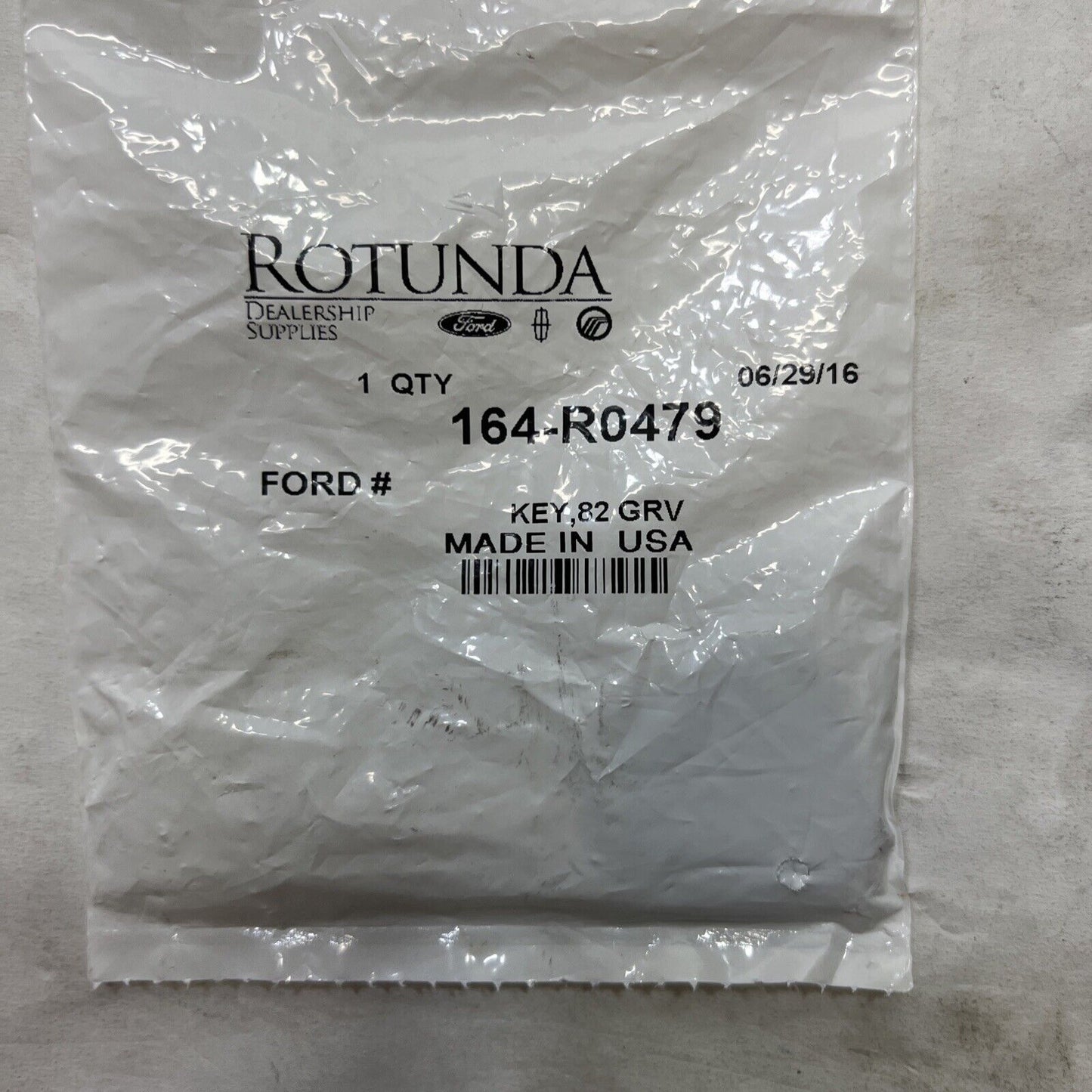 New OEM Ford Key 164R0479