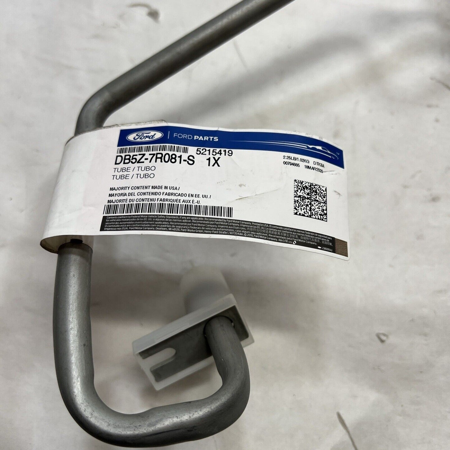 New OEM Genuine Ford Explorer Automatic Transmission Oil Cooler Tube DB5Z7R081S