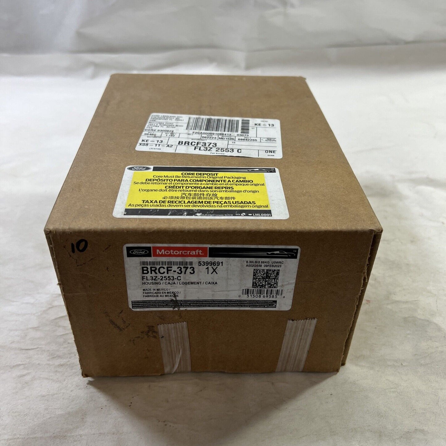 NEW OEM Ford Rear Left Disc Brake Caliper-Unloaded Caliper Motorcraft BRCF373