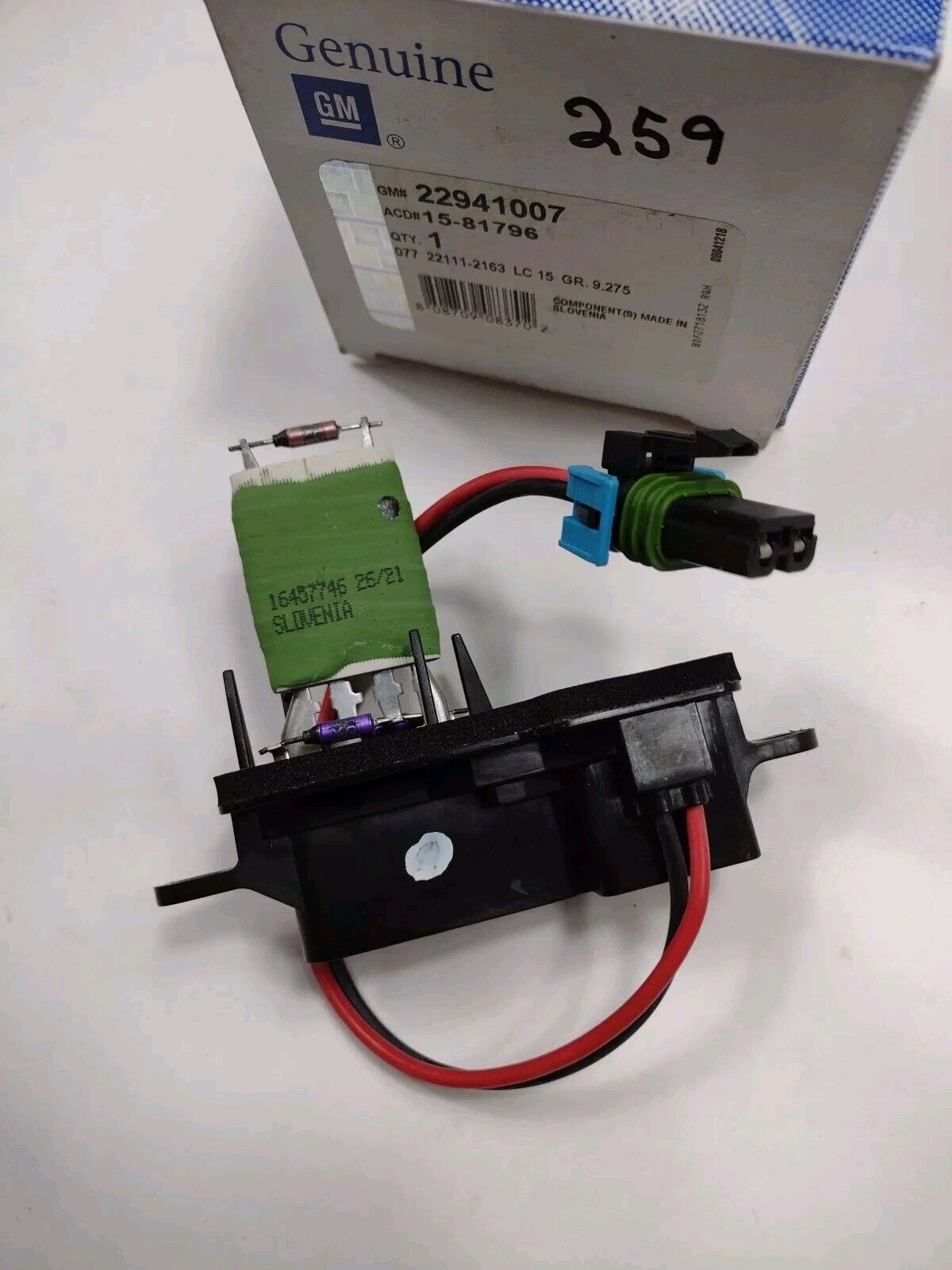 GM Genuine Parts 22941007 HVAC Blower Motor Control Module