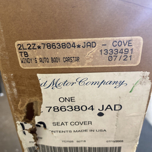 New OEM Ford Explorer Rear Seat Cover 2002-2005 Cloth 2L2Z7863804JAD