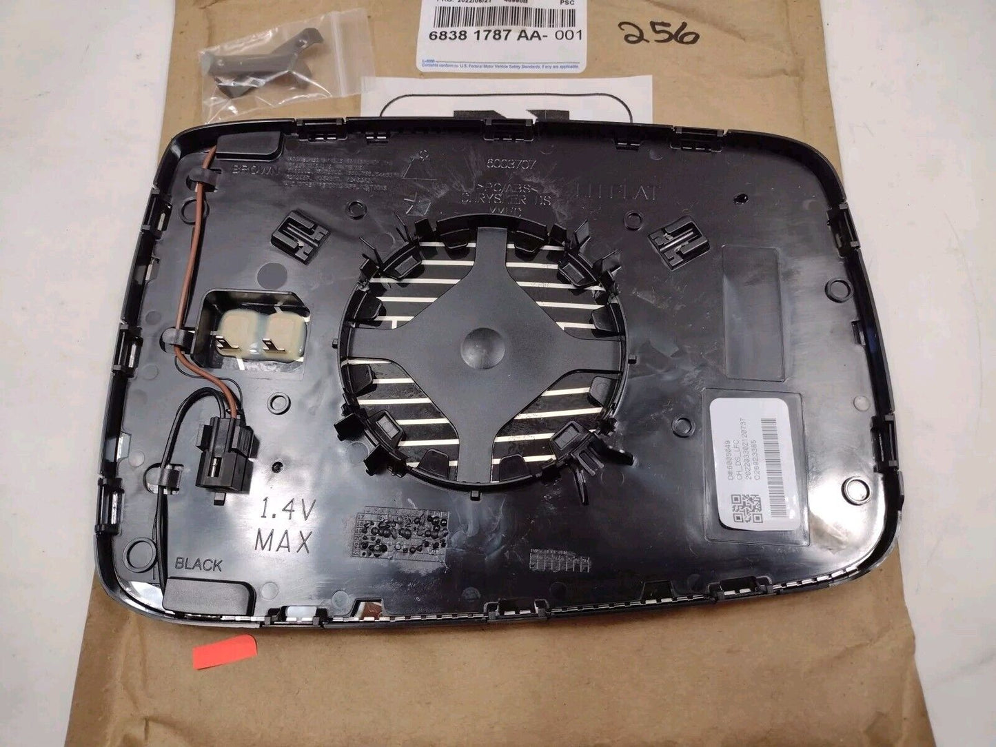 Genuine OEM Mopar RAM 1500 2500 Mirror Glass Driver Side 2017-2024 68381787AA