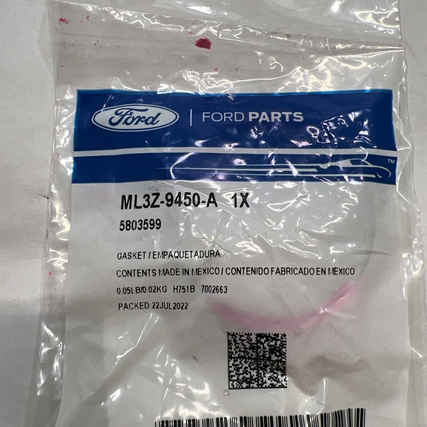 New OEM Genuine Ford Expedition 2021-2023 Exhaust Manifold Gasket ML3Z9450A