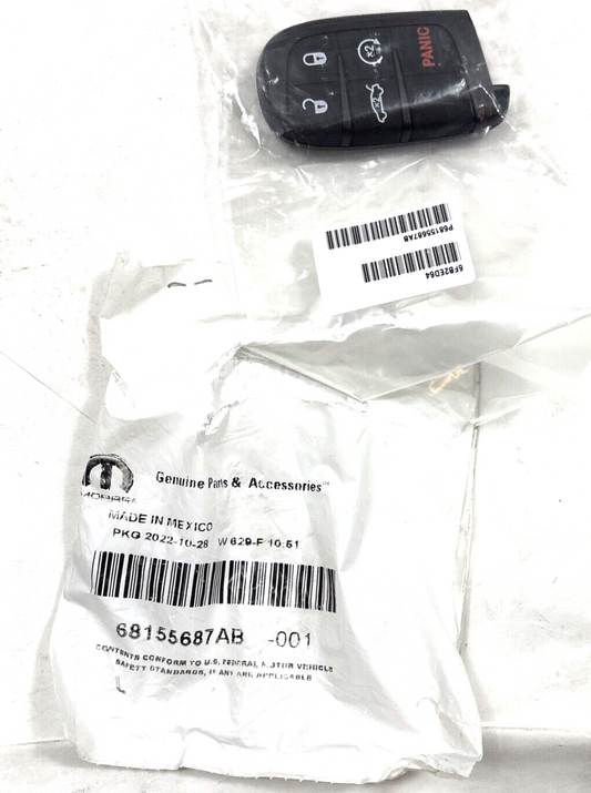 Genuine OEM Mopar Car 2015-2017 Chrysler 200 Smart Key 5 Buttons FOB 68155687AB