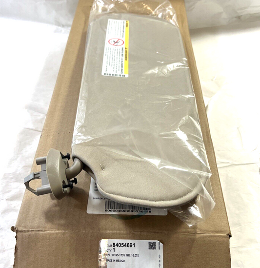Genuine OEM GM Savana Express Right Passenger Side Sunvisor Sun Visor 84054691