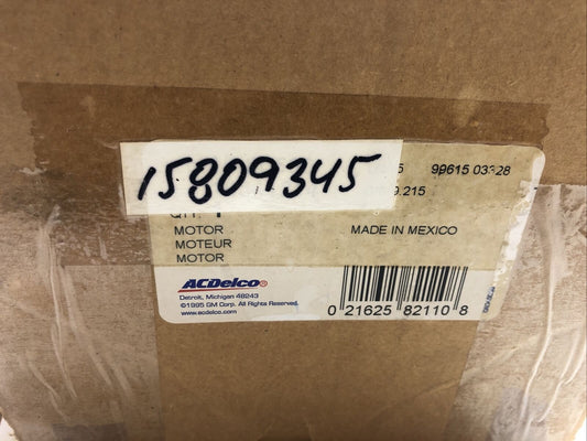 New OEM Genuine GM Chevrolet 2001-08 Heating & AC Blower Motor W/Wheel 15809345