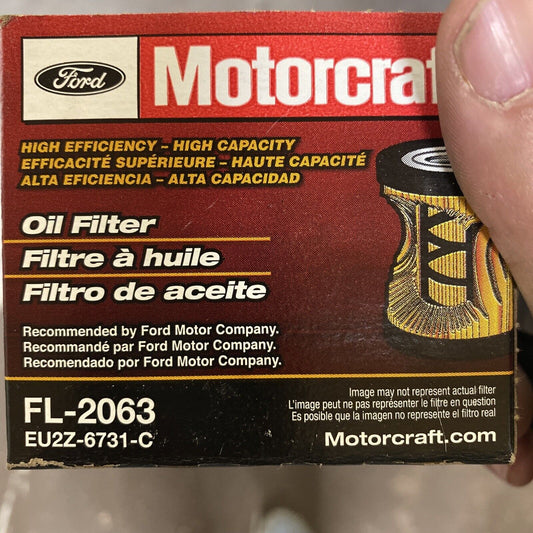 New OEM Ford Oil Filter Motorcraft FL-2063