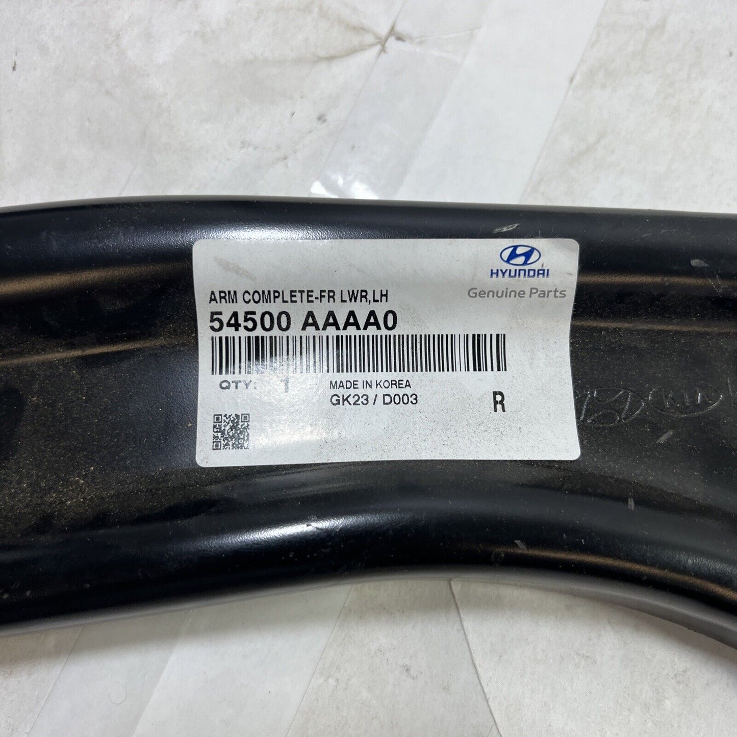 Genuine OEM Hyundai Elantra Front Lower Left Control Arm 2021-23 54500AAAA0